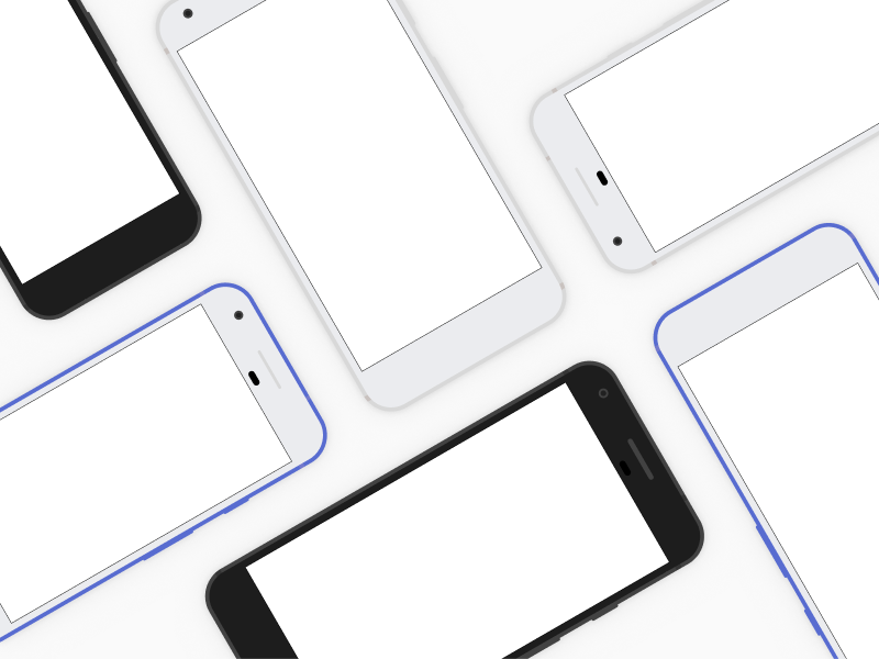 Google Pixel device frames