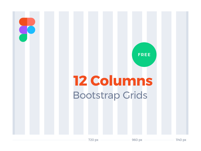 Bootstrap Grid Templates for Figma