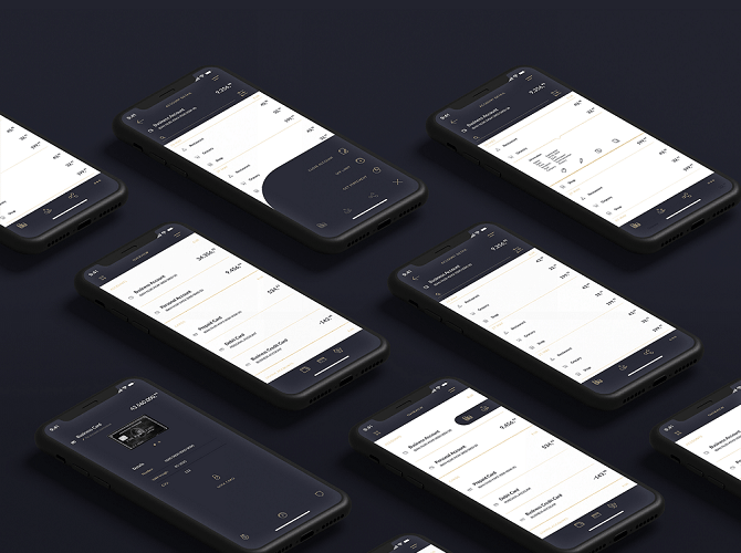 mobile banking UI kit