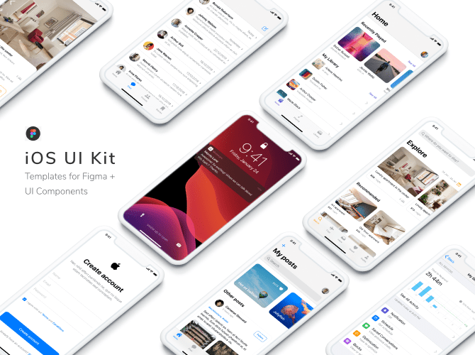 figma iOS UI kit