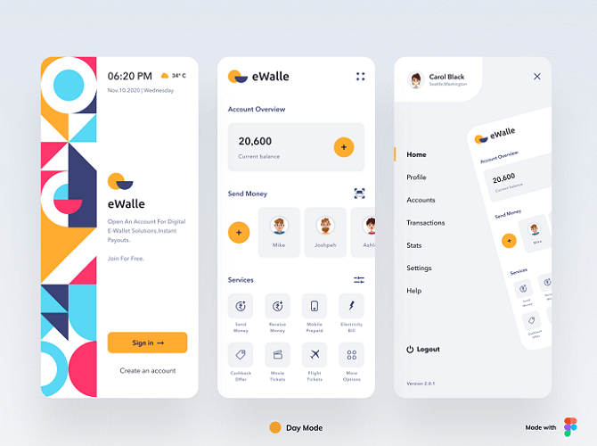 Figma Finance App UI